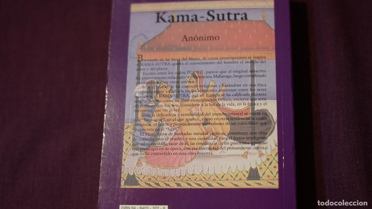 Libros de segunda mano: An&oacute;nimo - Kama-sutra - Optima 1998 - Foto 3