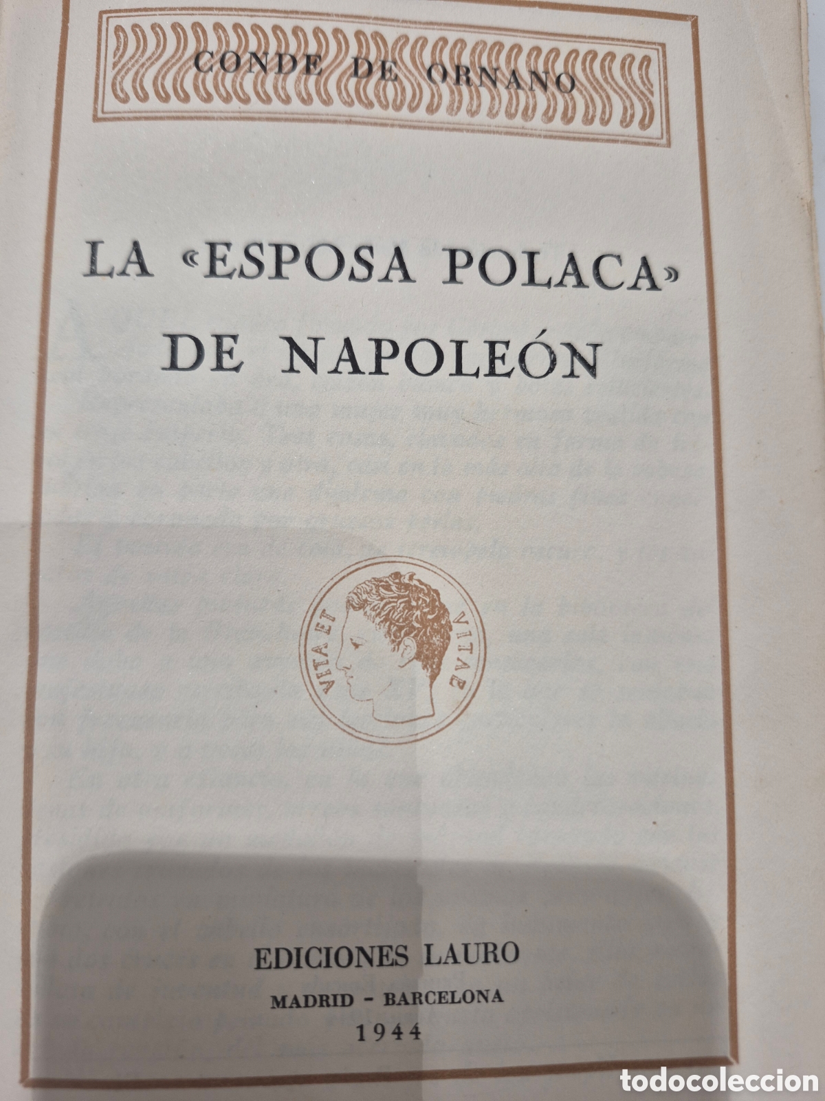 Libros de segunda mano: Libro &rdquo;La esposa polaca de Napole&oacute;n&rdquo; - Foto 1