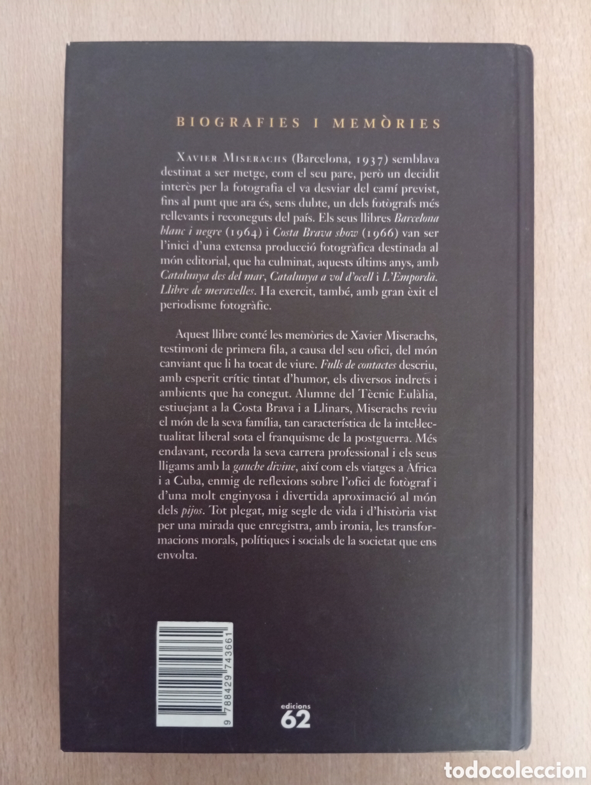 Libros de segunda mano: FULLS DE CONTACTES. Xavier Miserachs - Foto 2