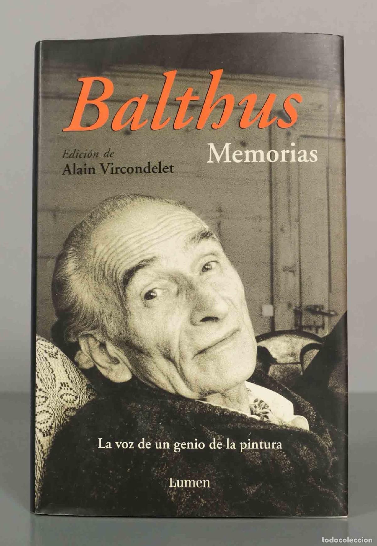 Libros de segunda mano: Memorias. Balthus. Lumen. - Foto 1