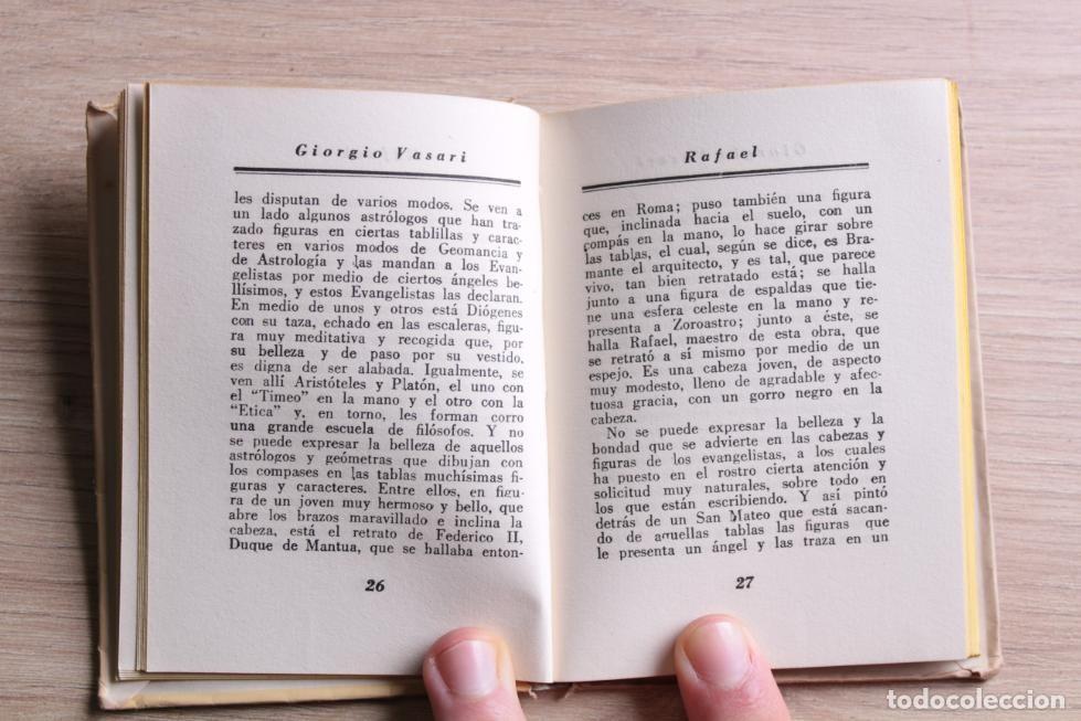 Libros de segunda mano: Rafael Giorgio Vasari - Foto 4