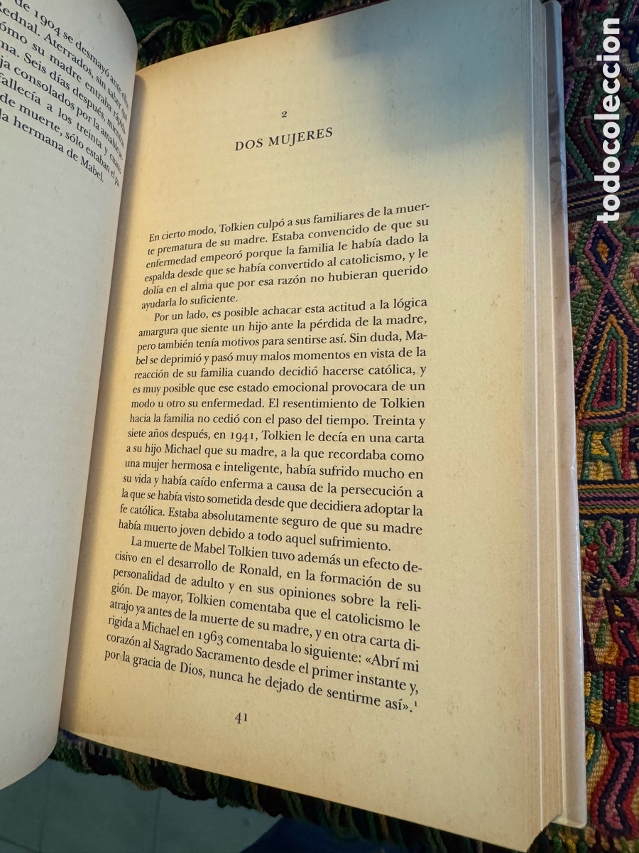 Libros de segunda mano: Tolkien Biograf&iacute;a Michael White - Foto 2