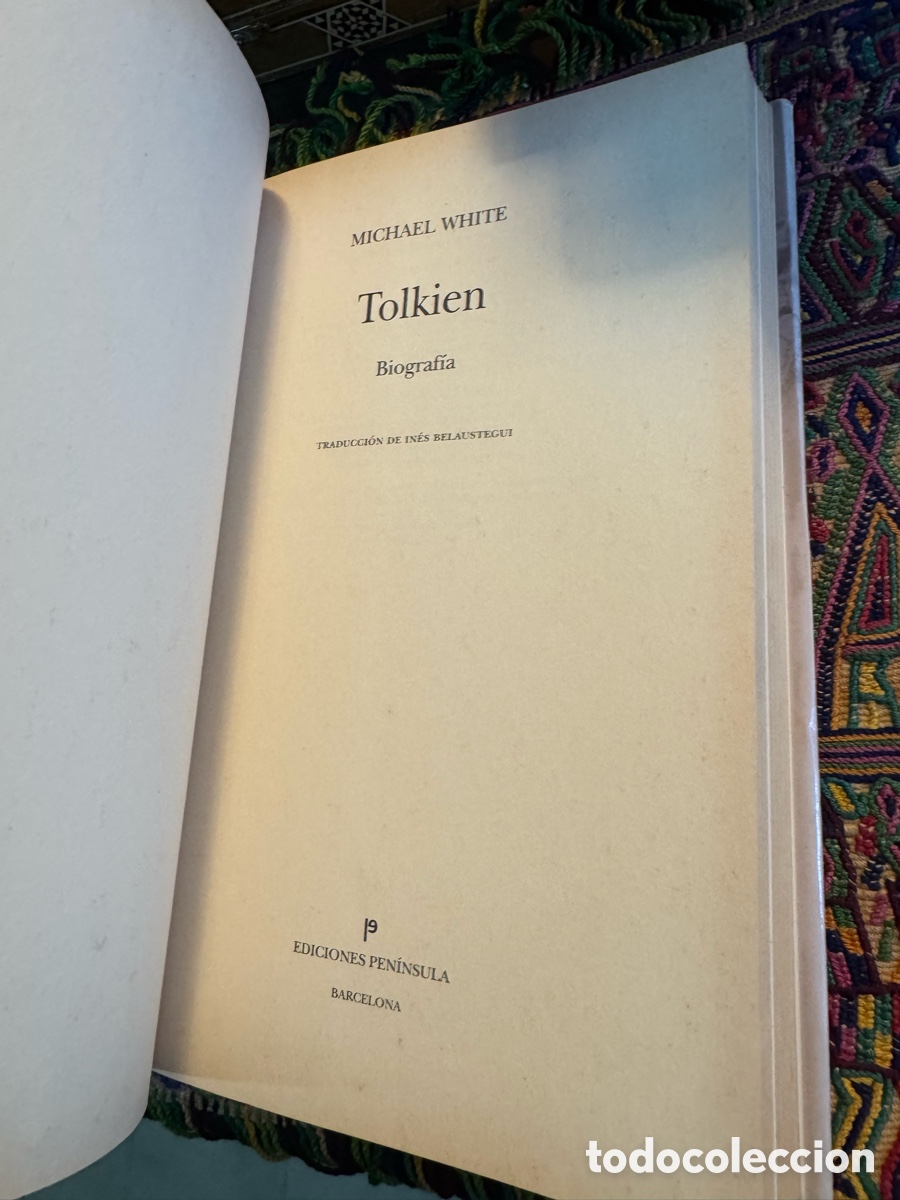 Libros de segunda mano: Tolkien Biograf&iacute;a Michael White - Foto 4