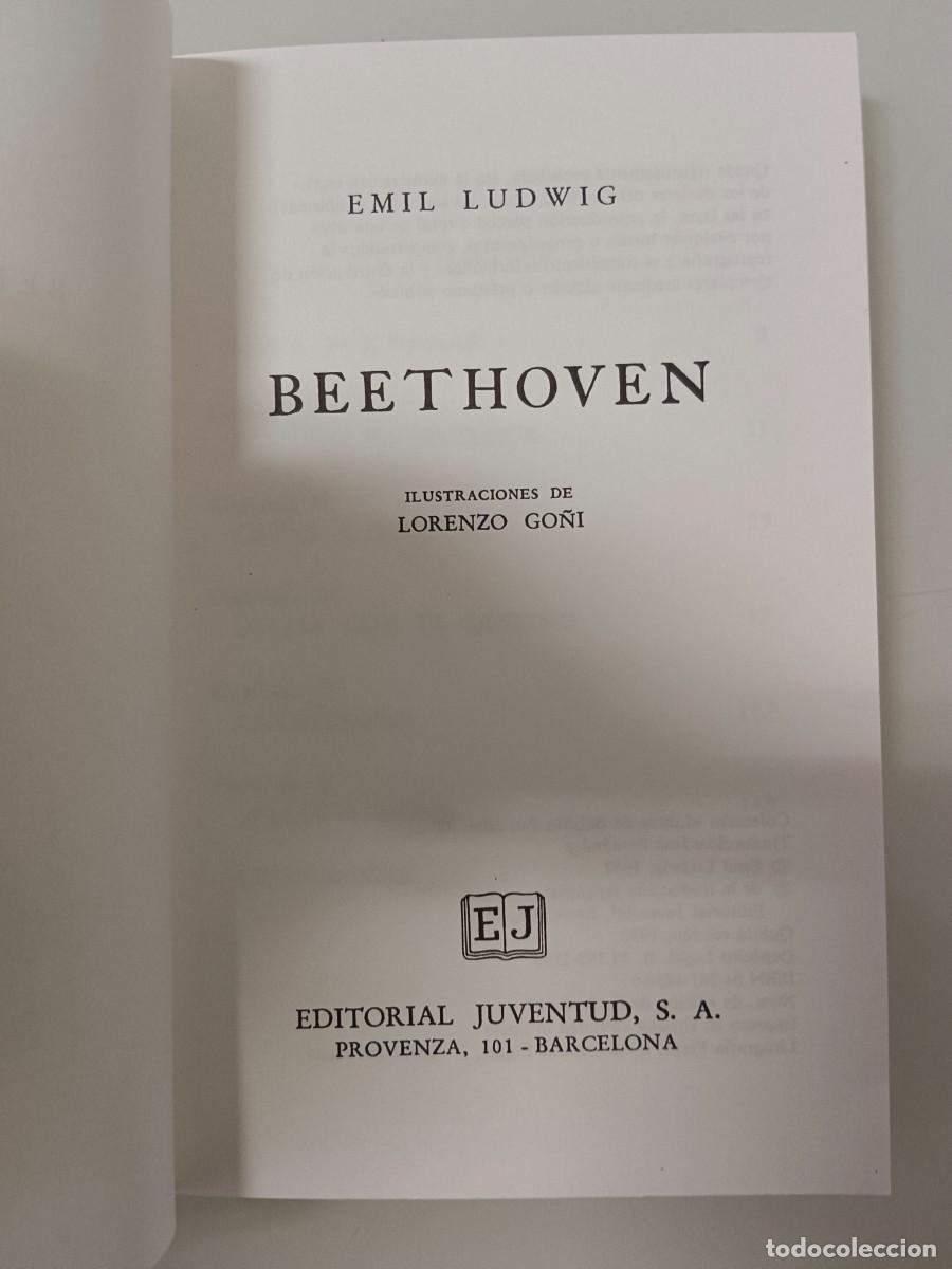 Libros de segunda mano: BEETHOVEN. EMIL LUDWIG. Z - Foto 5