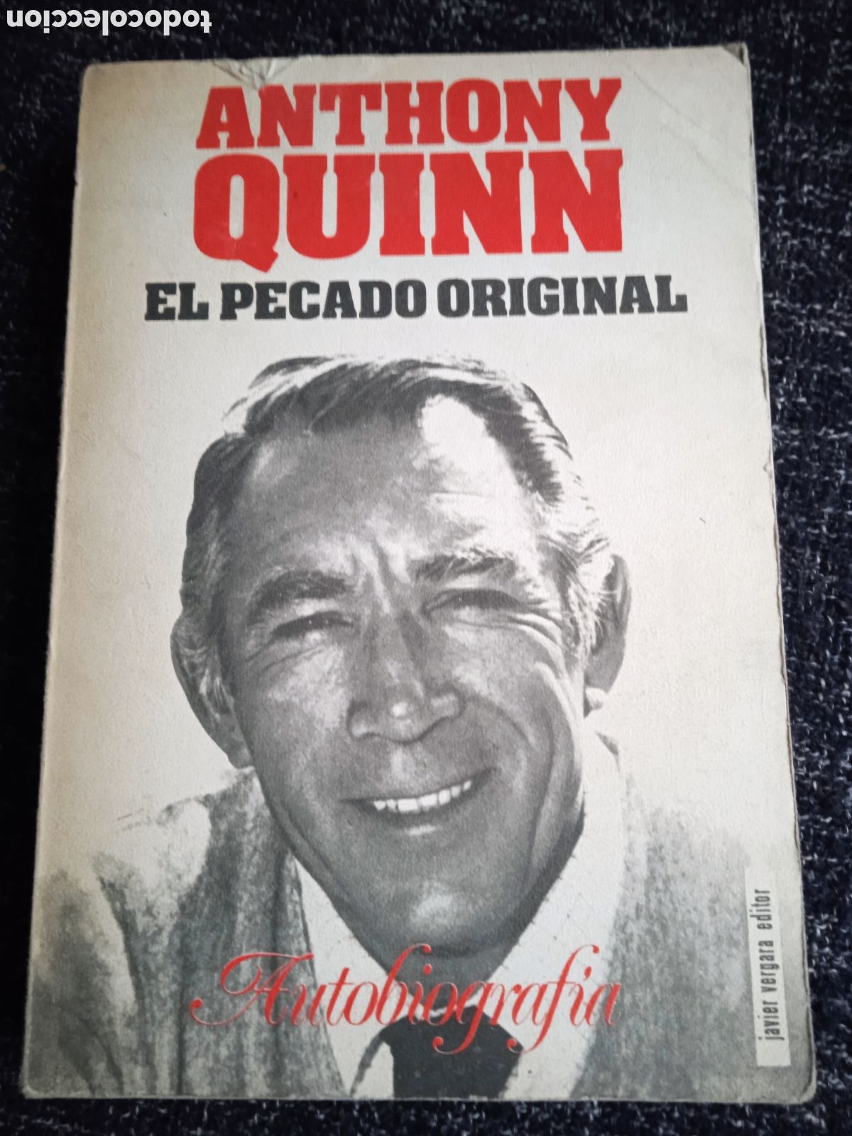 Libros de segunda mano: EL PECADO ORIGINAL / ANTHONY QUINN - Foto 1