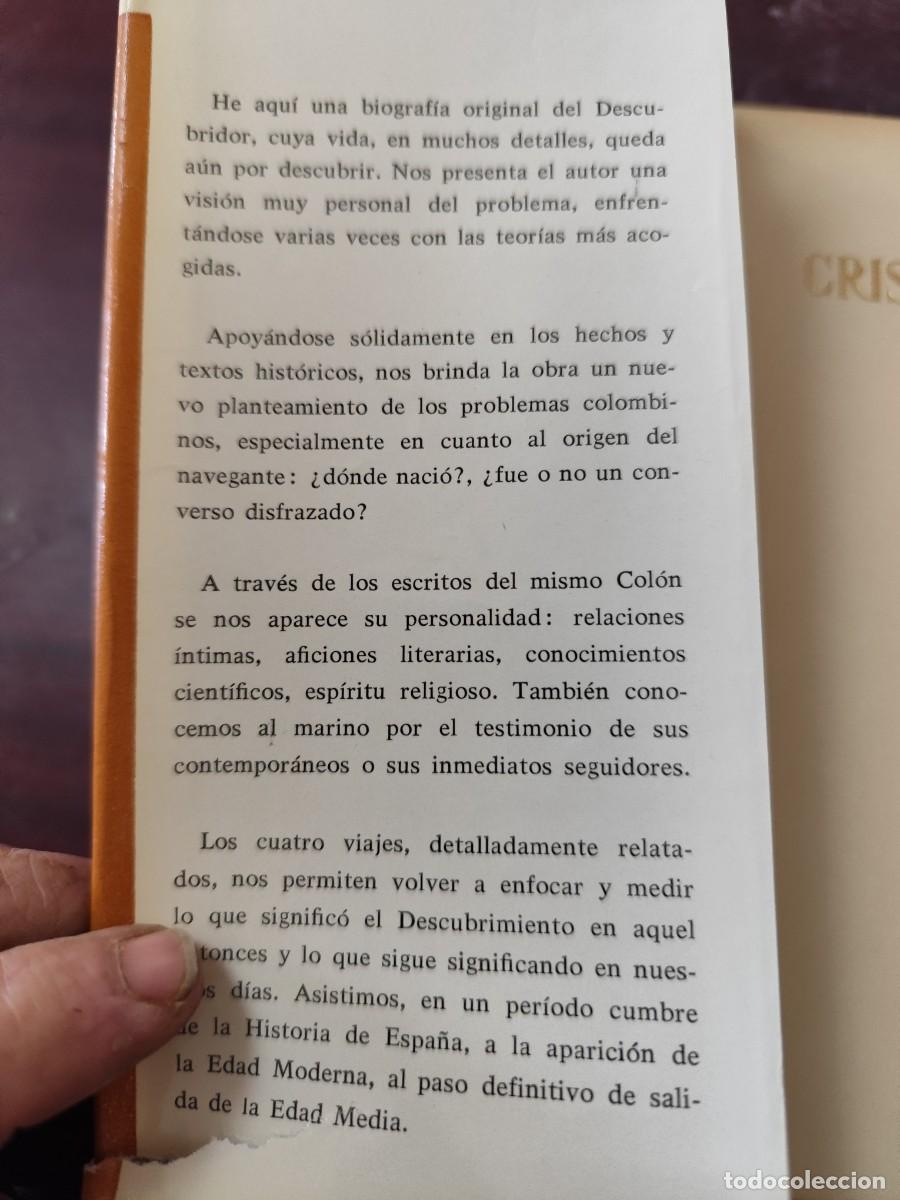 Libros de segunda mano: CRISTOBAL COLON / A.BERNARDINI SJOESTEDT / PU-GUI-12 / CASTILLA - Foto 5
