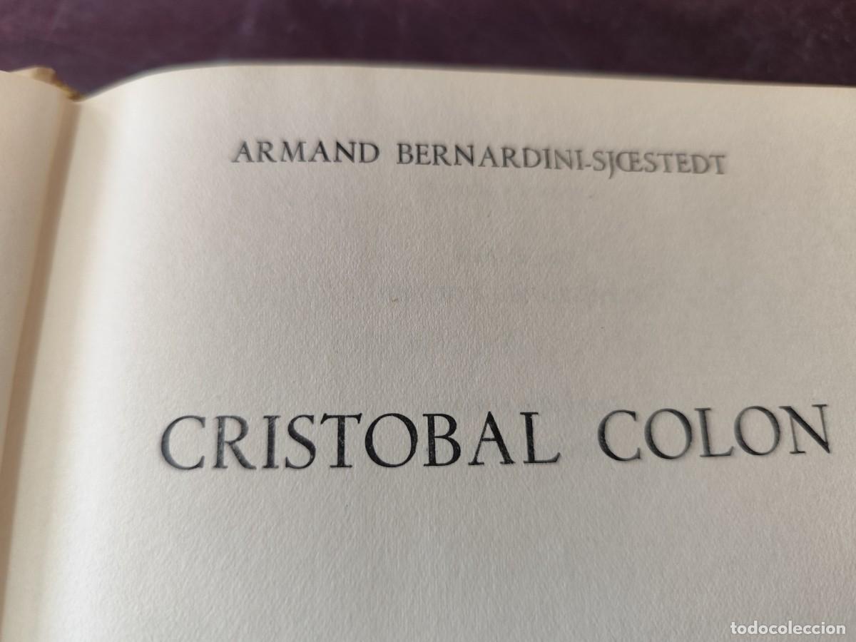 Libros de segunda mano: CRISTOBAL COLON / A.BERNARDINI SJOESTEDT / PU-GUI-12 / CASTILLA - Foto 7