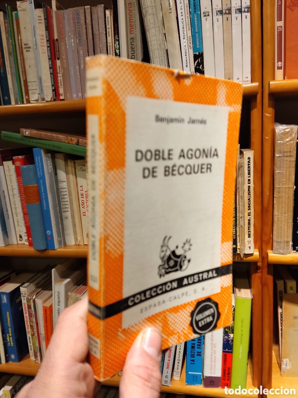 Libros de segunda mano: Doble agon&iacute;a de B&eacute;cquer - Benjam&iacute;n Jarn&eacute;s - Foto 1