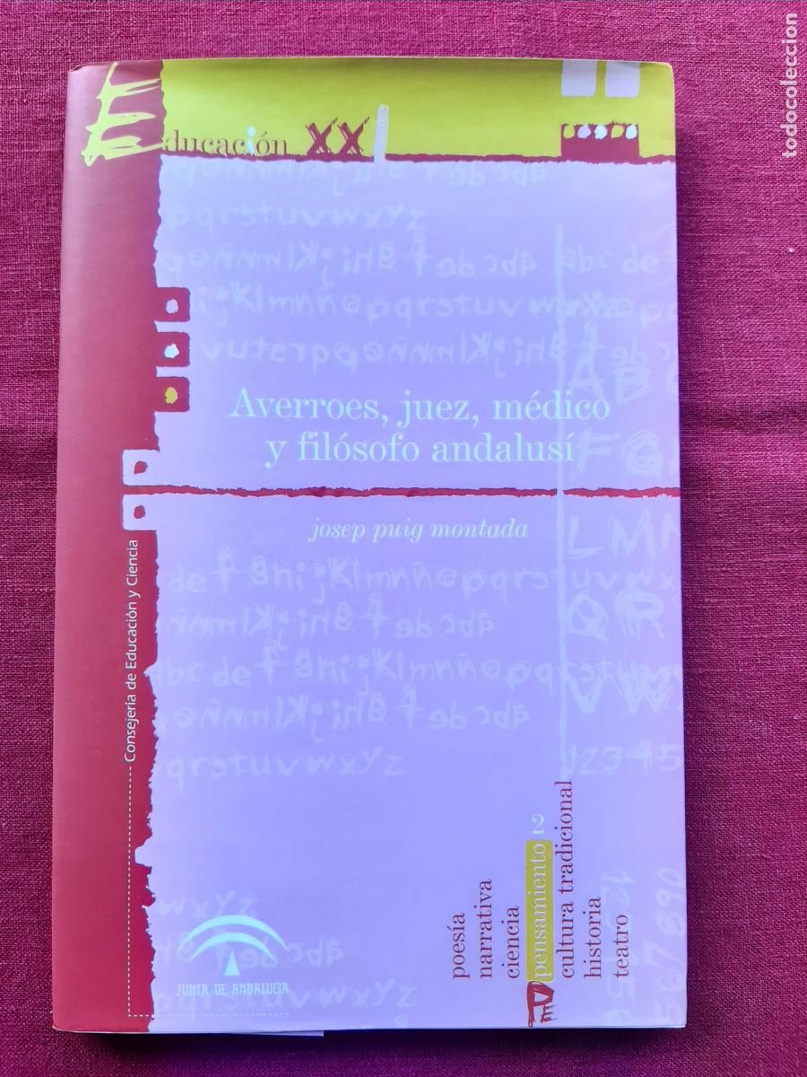 Second hand books: Averroes, juez, m&eacute;dico y fil&oacute;sofo andalus&iacute; - Puig Montada, Josep