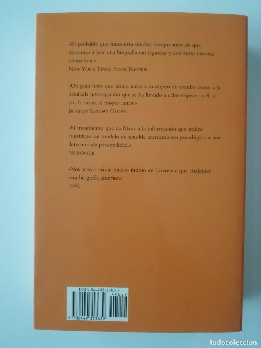 Libros de segunda mano: LAWRENCE DE ARABIA - JOHN E. MACK - ED.PAID&Oacute;S 2003 - Foto 2