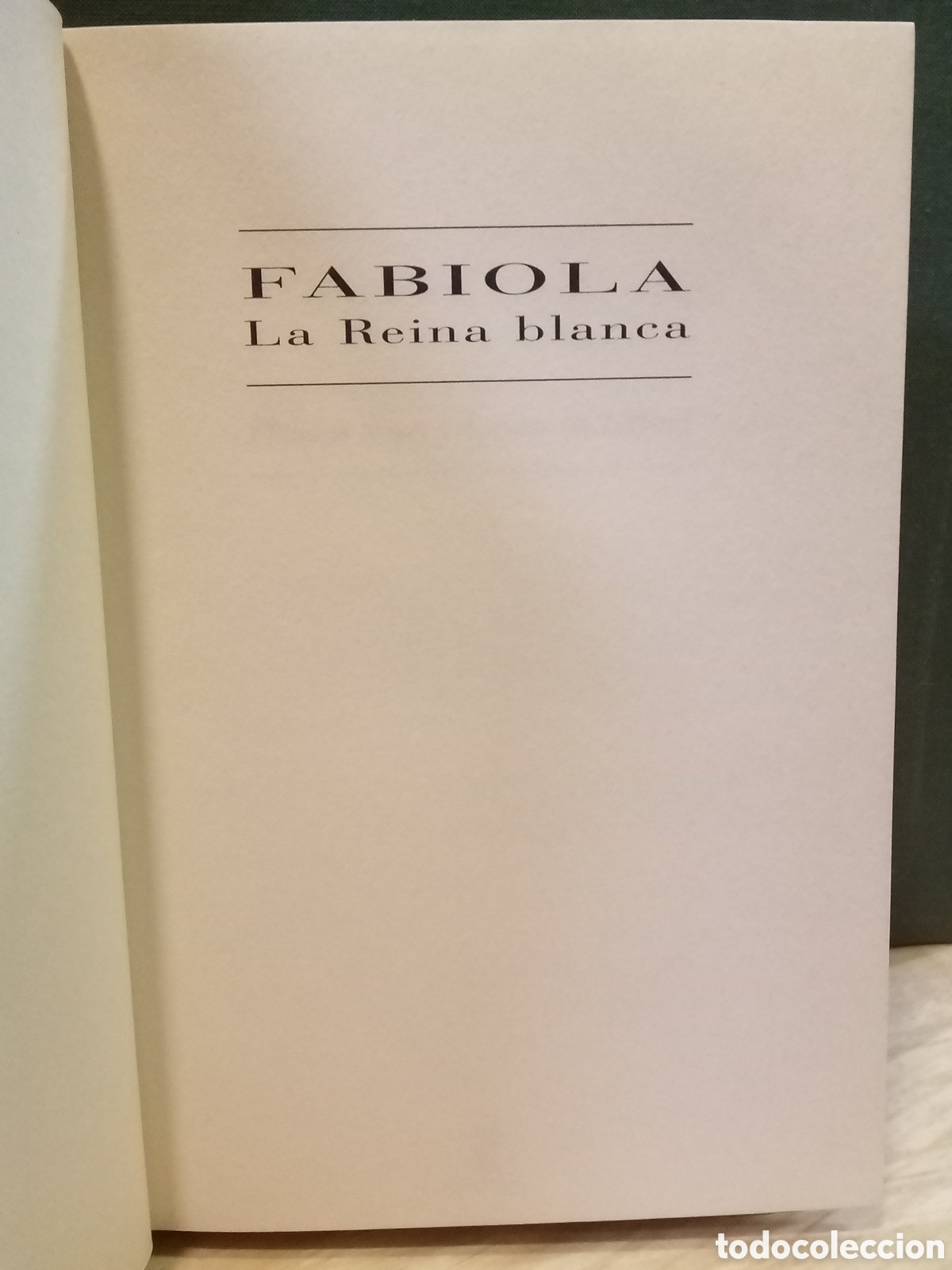 Libros de segunda mano: Fabiola. La Reina Blanca - Foto 1