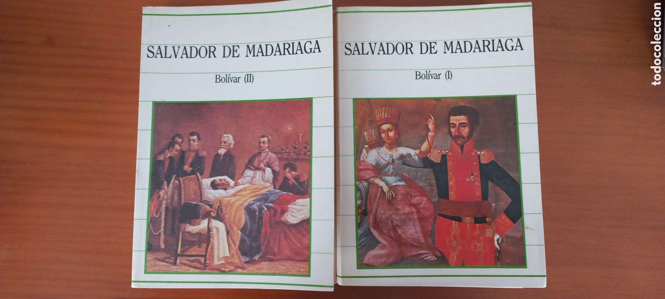 Libros de segunda mano: Bol&iacute;var de Salvador de Madariaga Sarpe 34 y 35