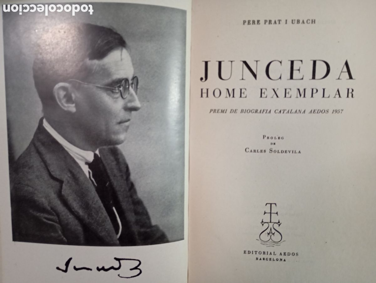 Libros de segunda mano: P. Prat i Ubach, Junceda - Foto 2