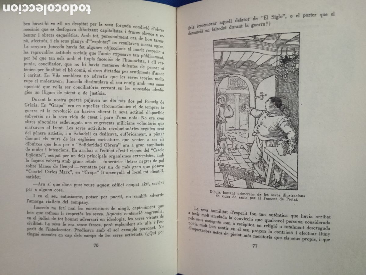 Libros de segunda mano: P. Prat i Ubach, Junceda - Foto 3