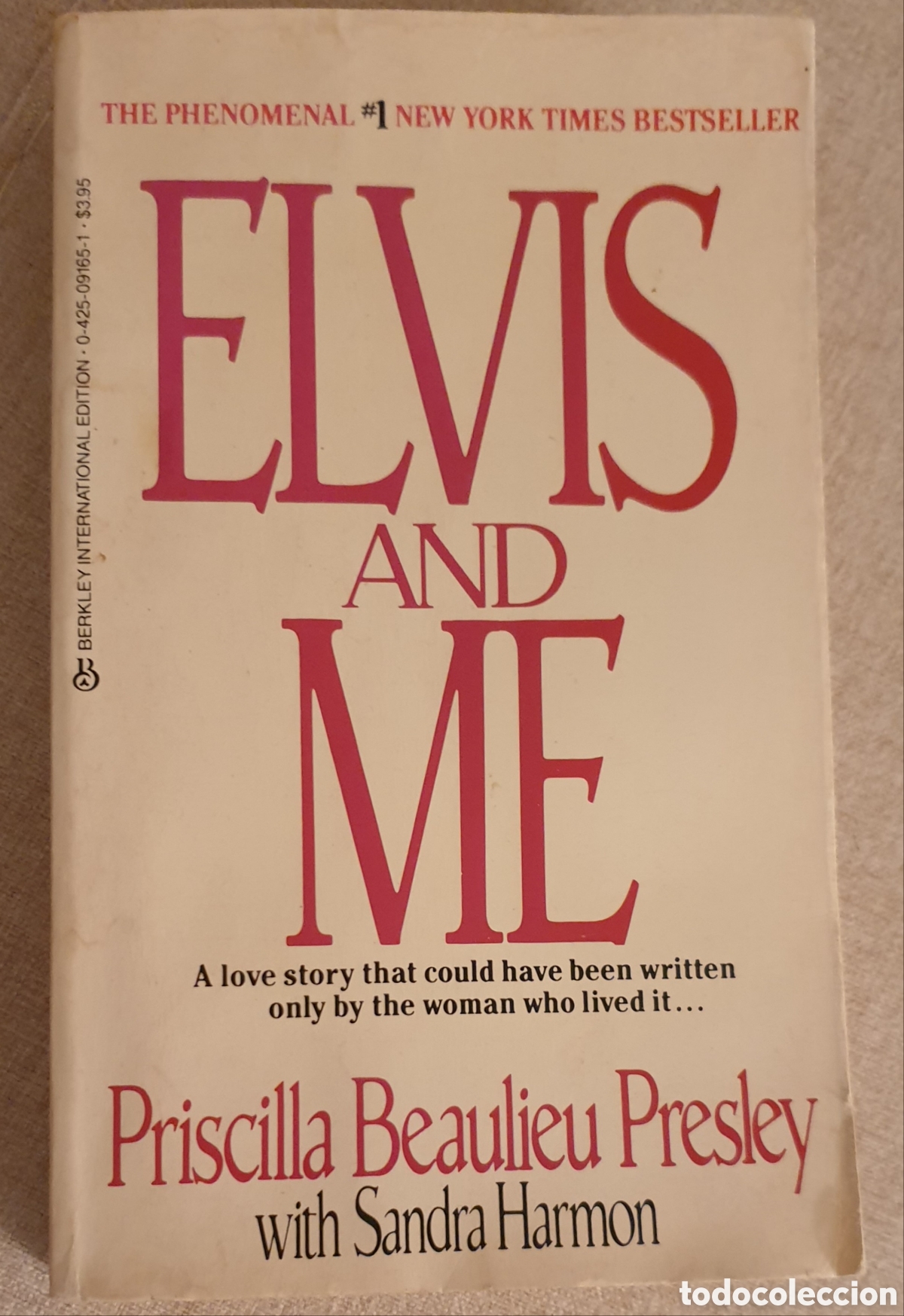 Libros de segunda mano: ELVIS AND ME (EDICI&Oacute;N DE 1985) - Foto 1