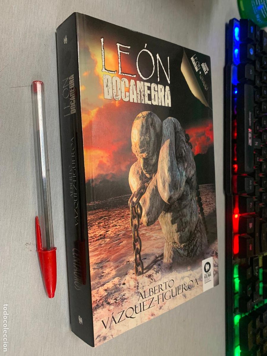 Libros de segunda mano: LE&Oacute;N BOCANEGRA - CENTAUROS (EDICI&Oacute;N DOBLE) / ALBERTO V&Aacute;ZQUEZ FIGUEROA / KOLIMA BOOKS 1&ordf; EDICI&Oacute;N 2019