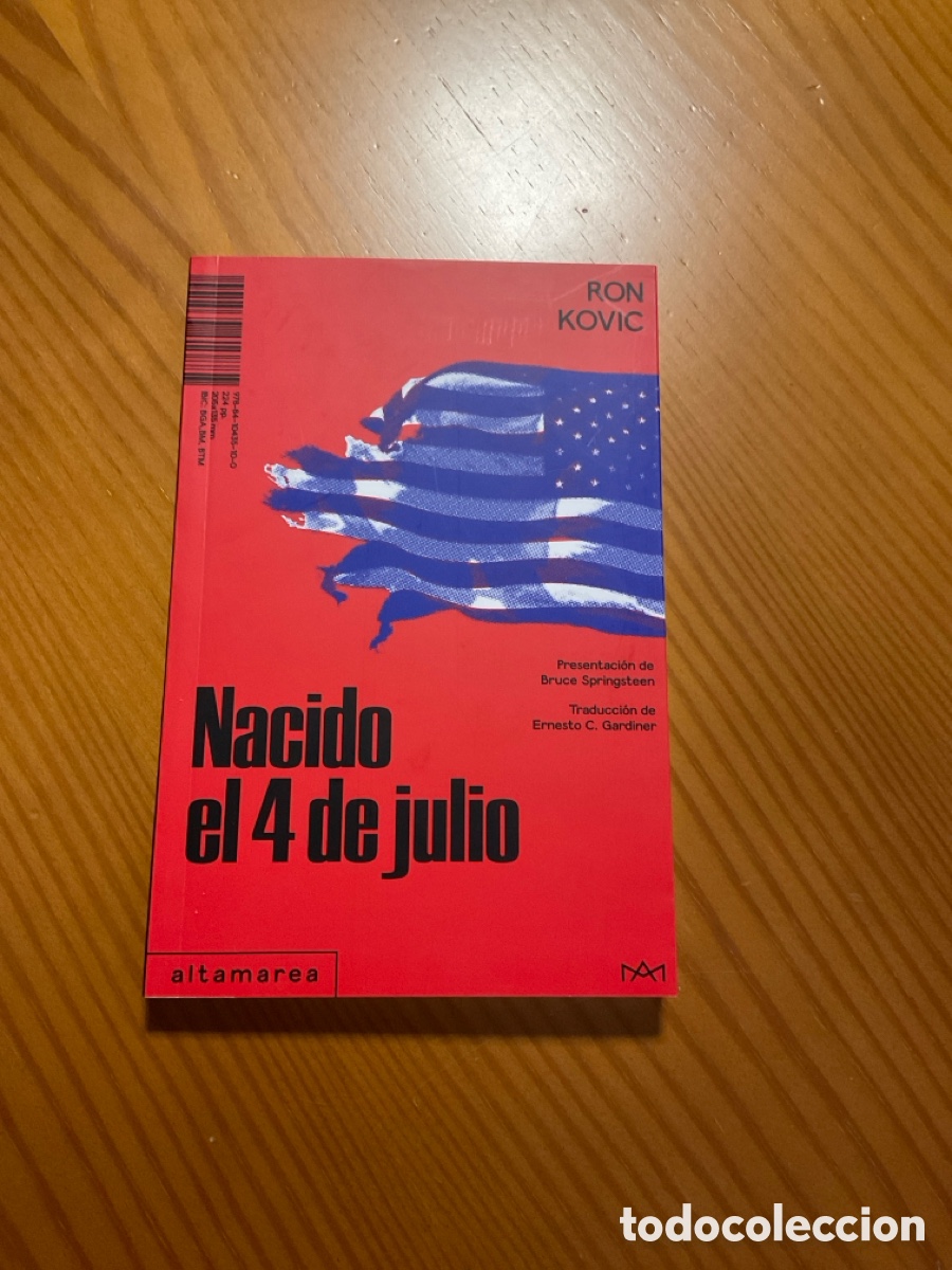 Libros de segunda mano: Nacido el 4 de julio. Ron Kovic. - Foto 1