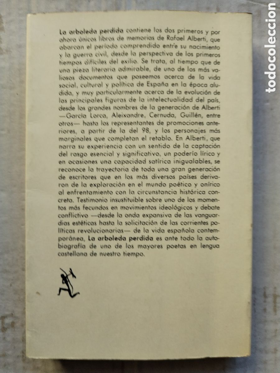 Libros de segunda mano: LA ARBOLEDA PERDIDA/RAFAEL ALBERTI - Foto 5