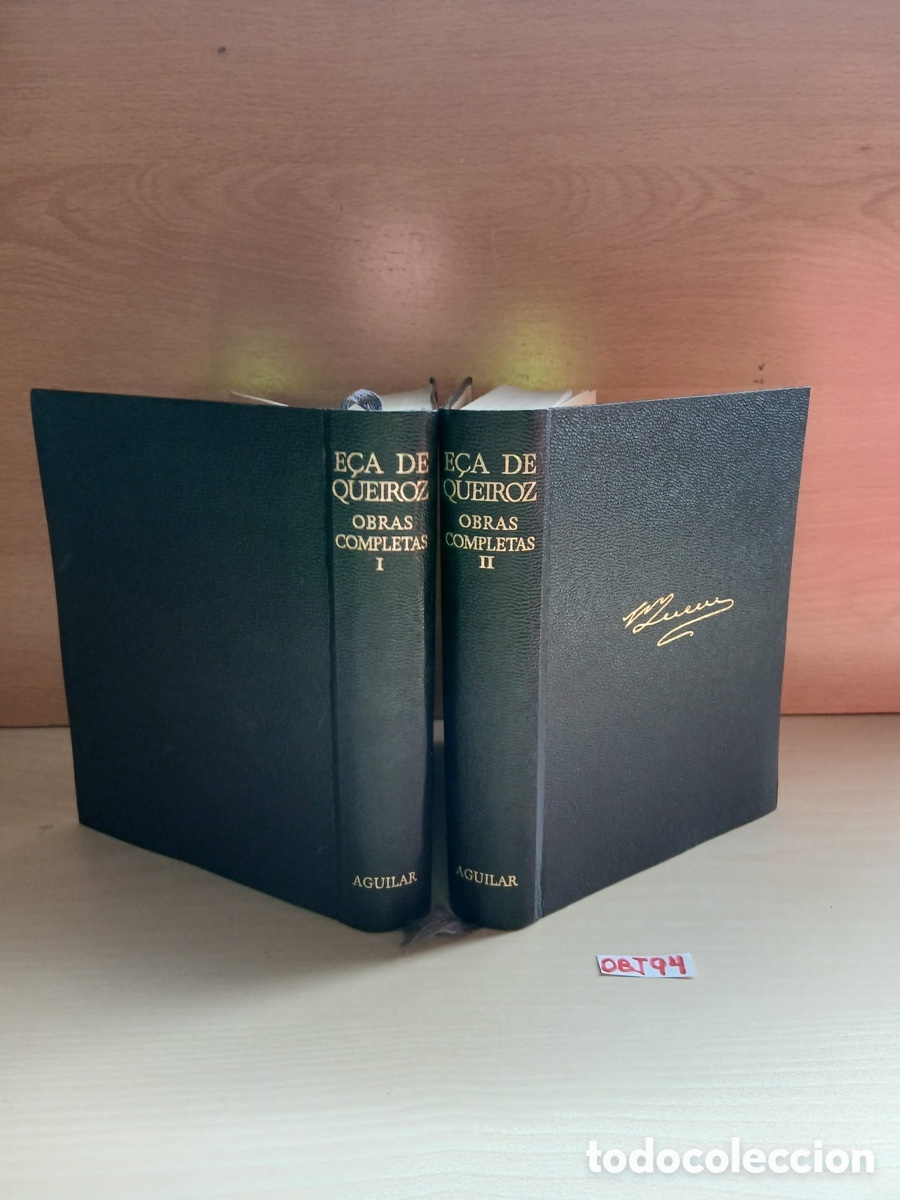 Gebrauchte B&uuml;cher: Obras Completas de E&ccedil;a de Queiroz, publicados por la Editorial Aguilar. 2 tomos