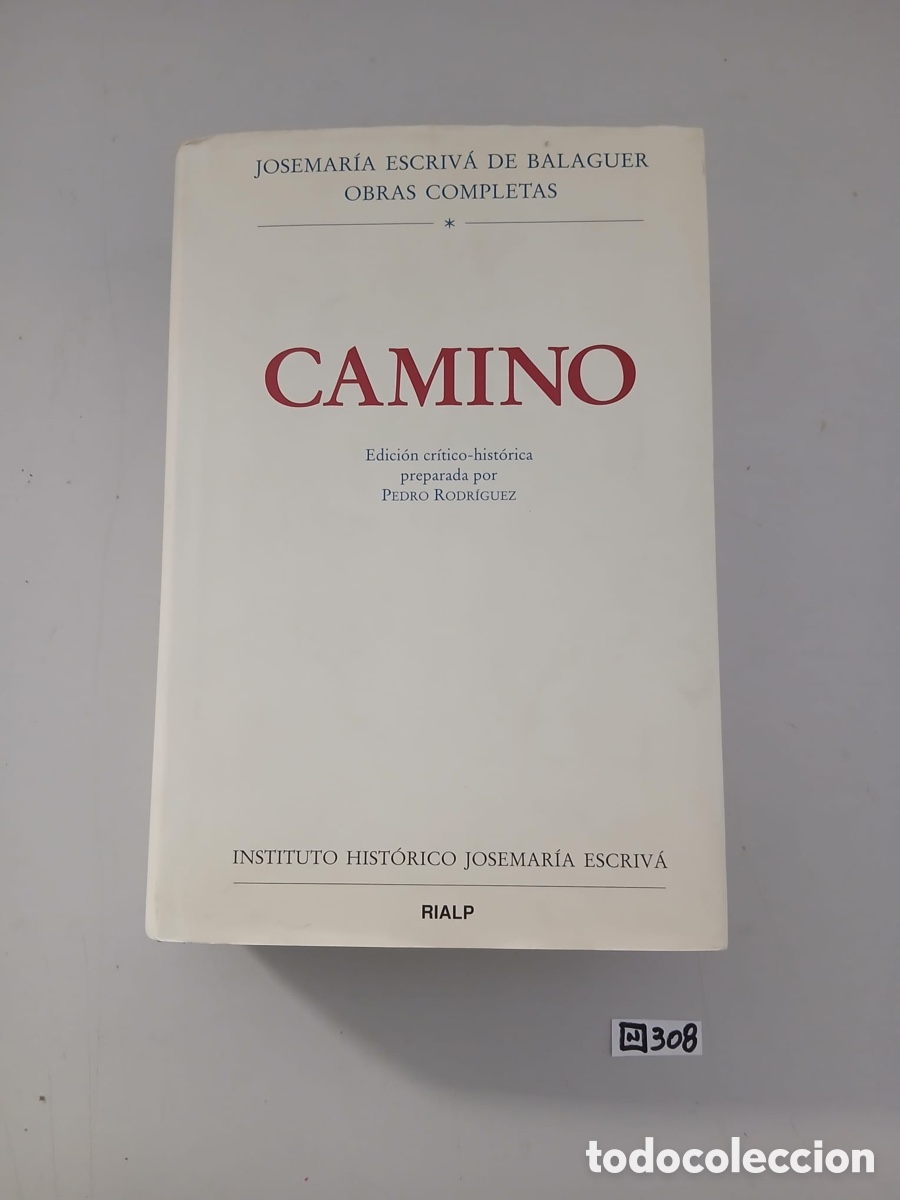 Libros de segunda mano: Camino. Edici&oacute;n cr&iacute;tico-hist&oacute;rica (Obras Completas de san Josemar&iacute;a Escriv&aacute;)