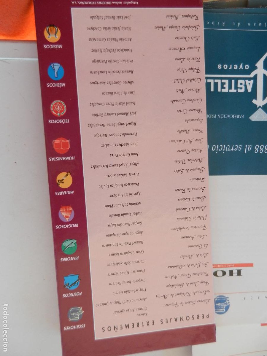 Libros de segunda mano: PERSONAJES EXTREME&Ntilde;OS -ARAYA IGLESIAS, Carmen y otros Editorial: Hoy Diario de Extremadura, Badajoz,