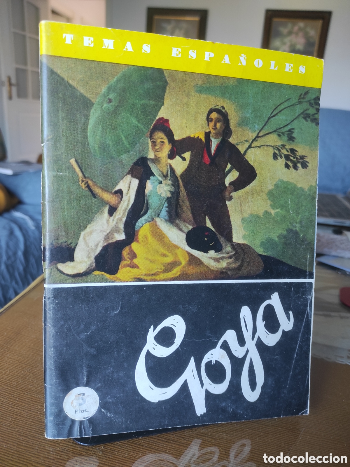 Libros de segunda mano: TEMAS ESPA&Ntilde;OLES N&ordm; 425: GOYA. Castro Arines, Jose De (PEDIDO MINIMO 10&euro;)