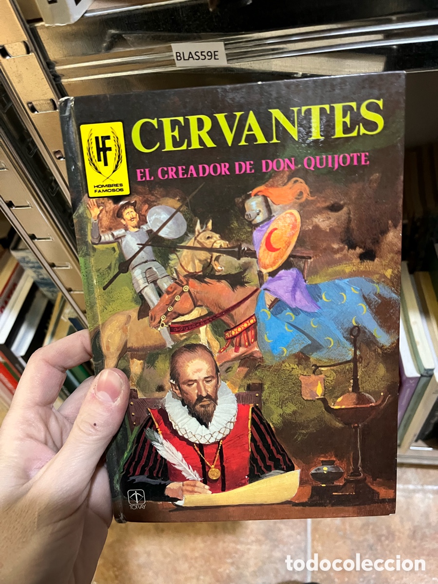 Libros de segunda mano: BLAS59E CERVANTES HOMBRES EL CREADOR DE DON QUIJOTE toray