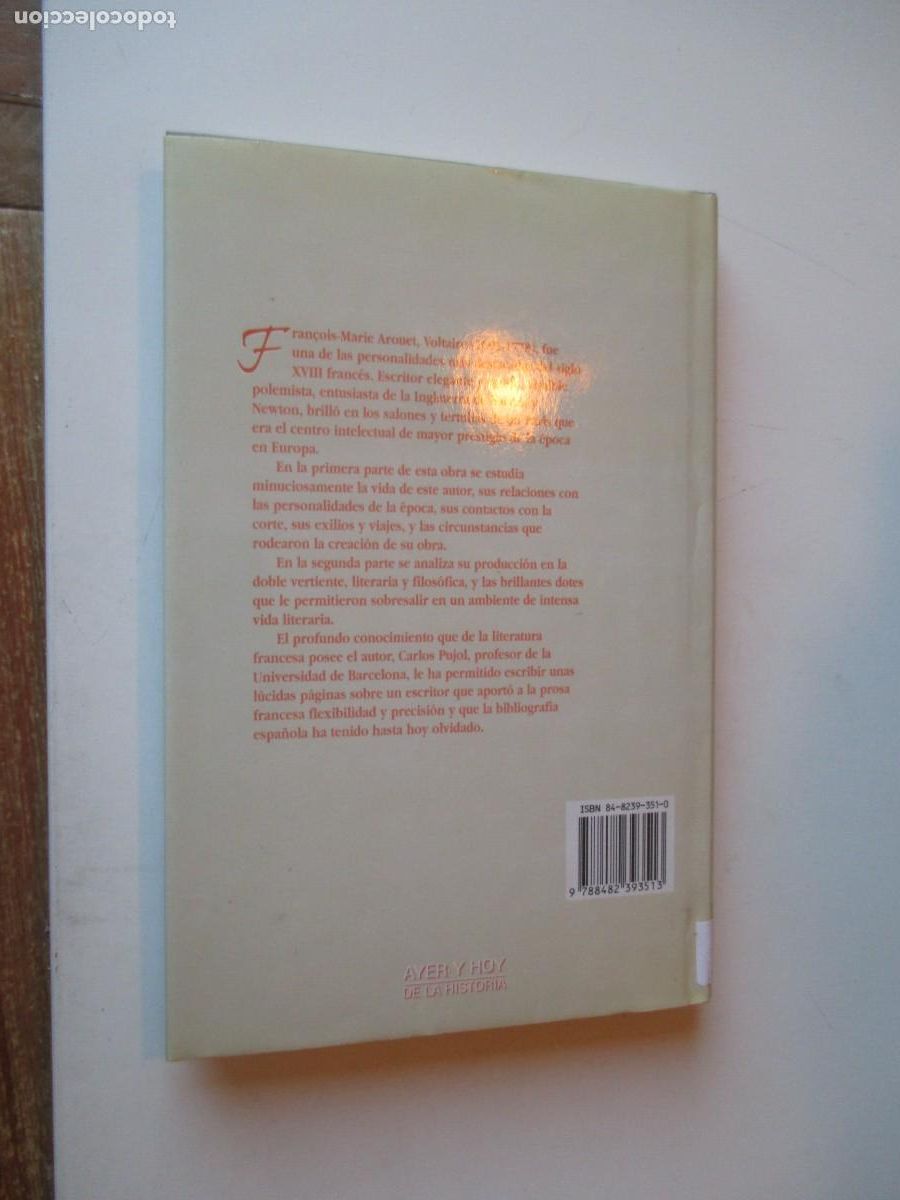 Libros de segunda mano: CARLOS PUJOL Voltaire W39466 - Foto 2