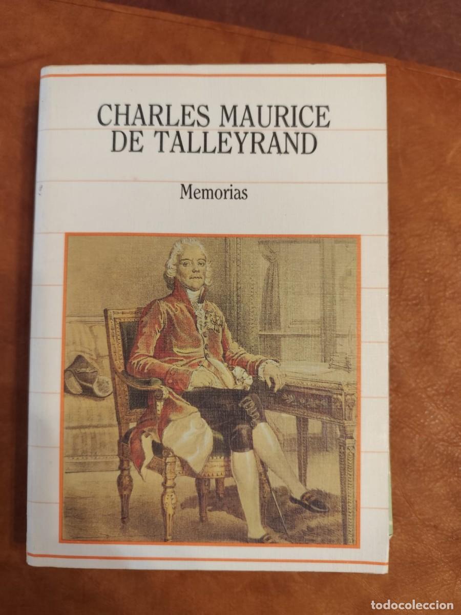 Libros de segunda mano: Charles Maurice de Talleyrand. MEMORIAS.