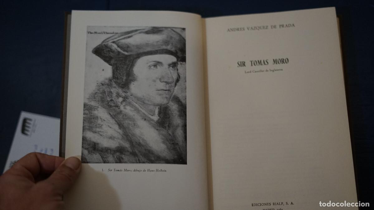 Libros de segunda mano: Vazquez de Prada - Sir Tomas Moro - Rialp - Foto 1