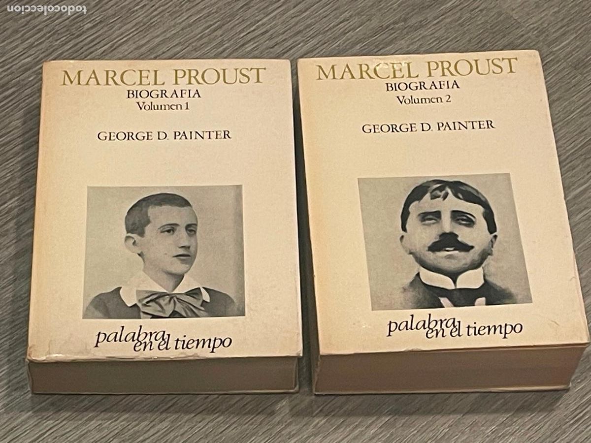 Libros de segunda mano: GEORGE D. PAINTER - MARCEL PROUST. BIOGRAFIA - 2 VOLS. - ED.LUMEN 1967