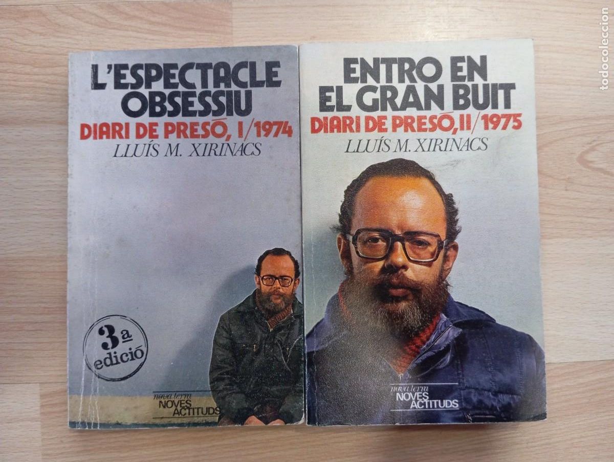 Libros de segunda mano: 'Diari de pres&oacute;'. Llu&iacute;s M. Xirinacs. 2 volums