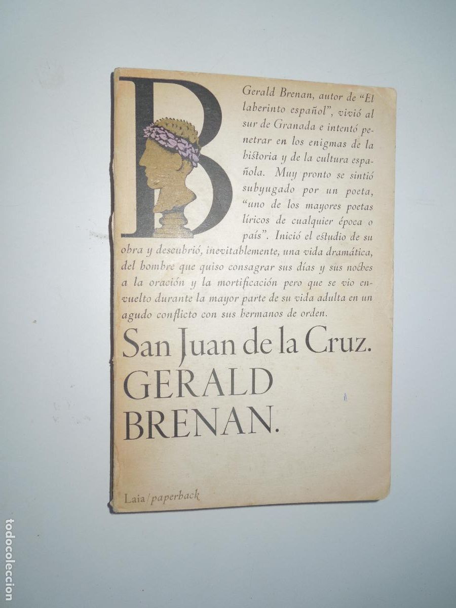Libri di seconda mano: SAN JUAN DE LA CRUZ - GERALD BRENAN - EDITORIAL LAIA 1973.