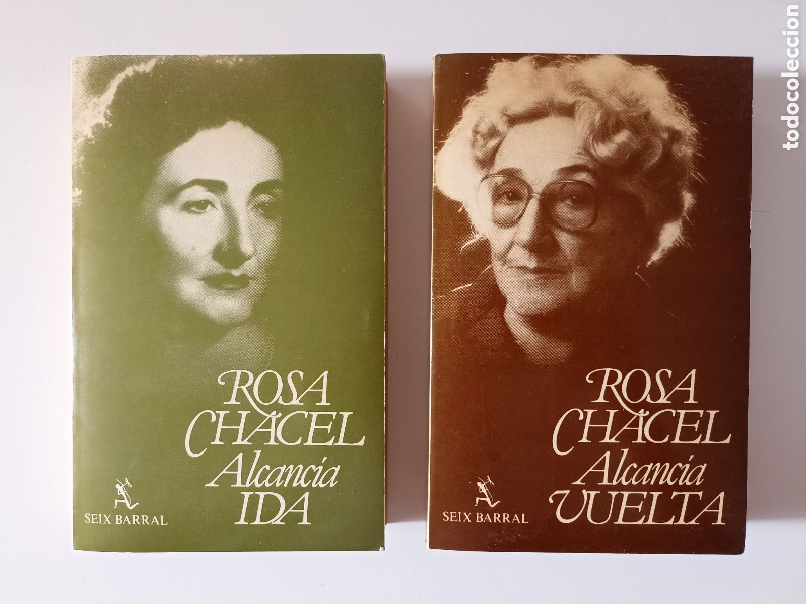 Libros de segunda mano: Lote 2 x Rosa Chacel - Alcanc&iacute;a Ida + Vuelta (Seix Barral, 1982)