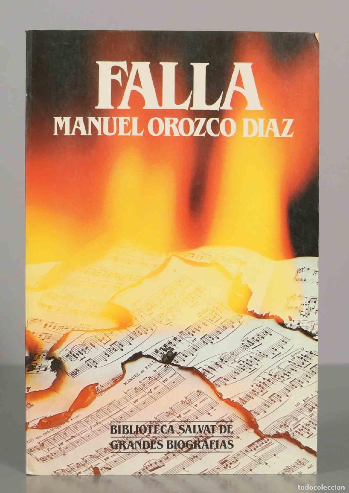 Libros de segunda mano: FALLA. MANUEL OROZCO DIAZ. - Foto 1