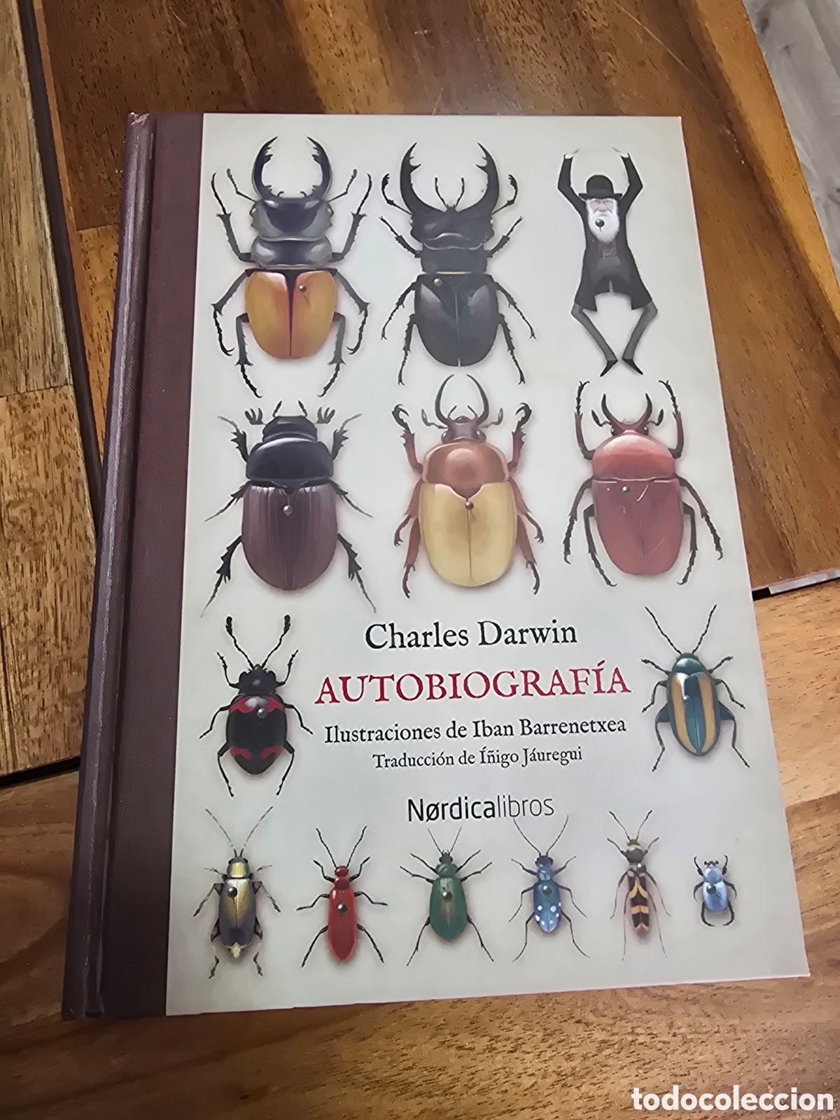 Libros de segunda mano: CHARLES DARWIN Autobiograf&iacute;a NORDICA LIBROS 2019 Ilustraciones de Iban Barrenetxea CIENCIAS