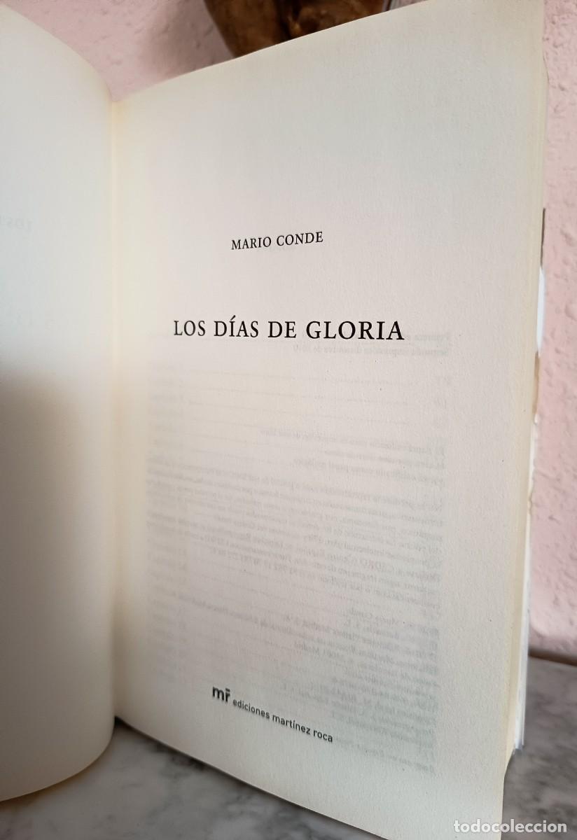 Libros de segunda mano: Conde, M. : LOS D&Iacute;AS DE GLORIA - Foto 2