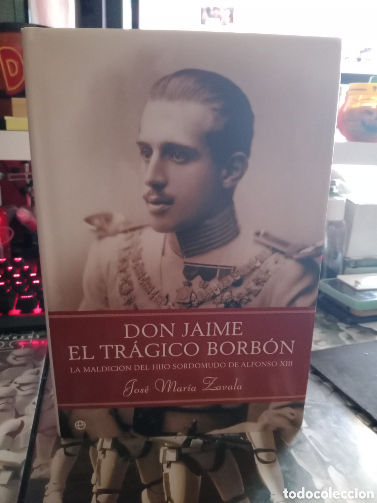Libros de segunda mano: Don Jaime el tr&aacute;gico Borb&oacute;n Jos&eacute; Mar&iacute;a zavala