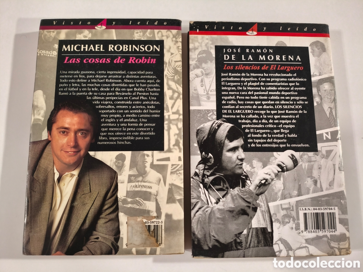 Libros de segunda mano: 930 - Michael Robinson y Jos&eacute; Ram&oacute;n de la Morena - Foto 2