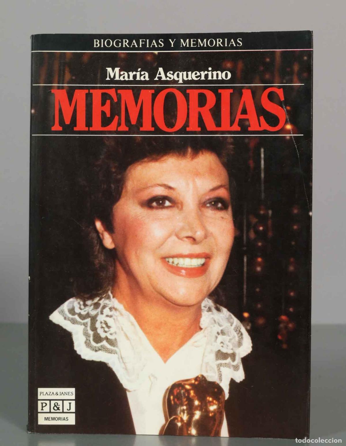 Libros de segunda mano: Memorias - Mar&iacute;a Asquerino - Plaza and Jan&eacute;s