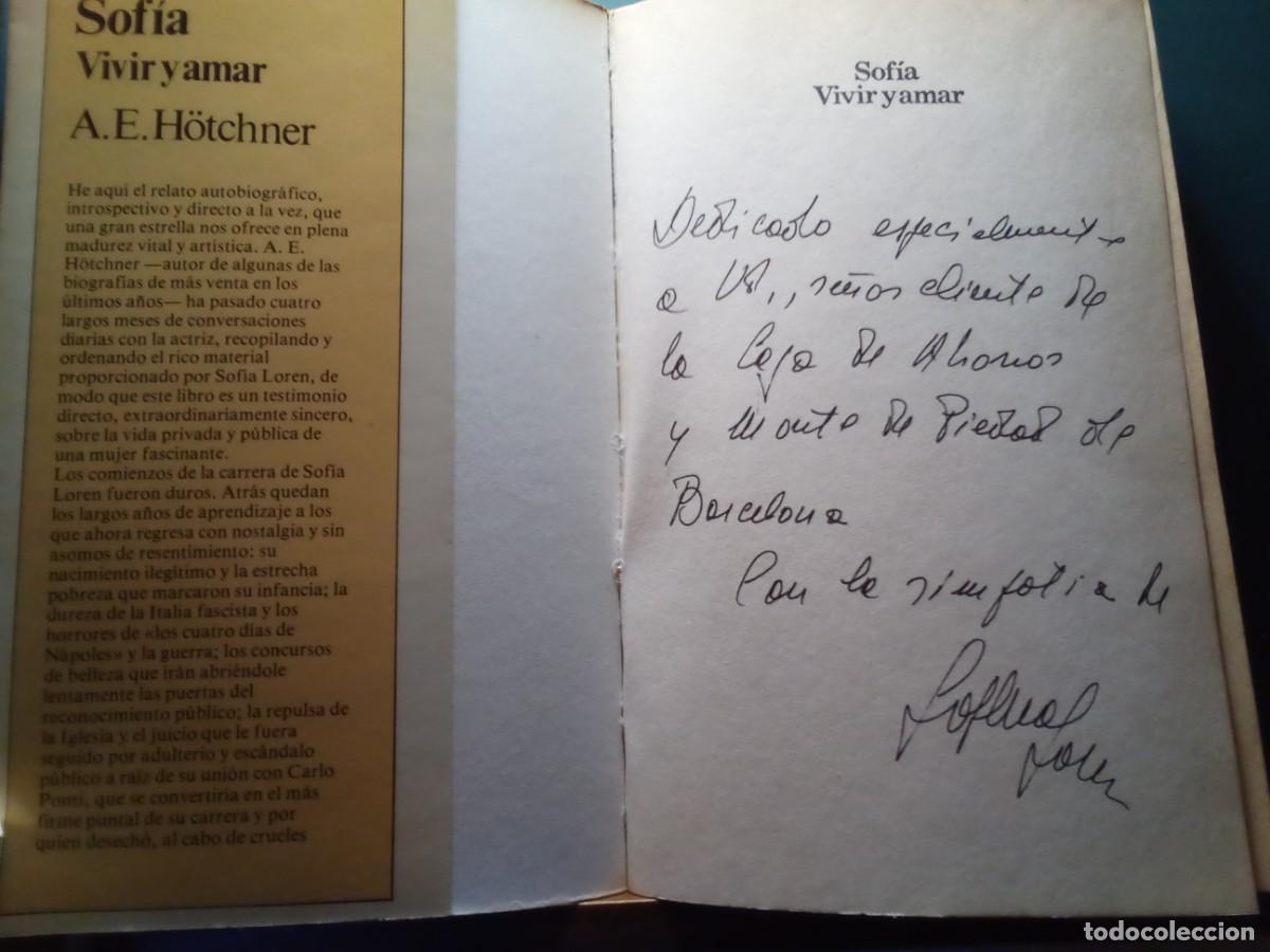 Libros de segunda mano: SOFIA, VIVIR Y AMAR DE A. E. HOTCHNER - Foto 2