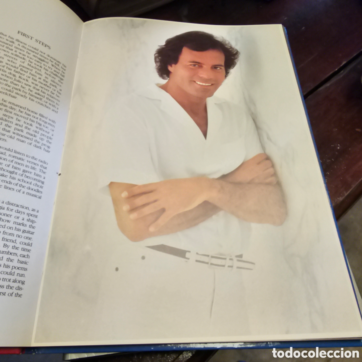 Libros de segunda mano: Programa de gira de conciertos Julio Iglesias 1984 - Foto 5