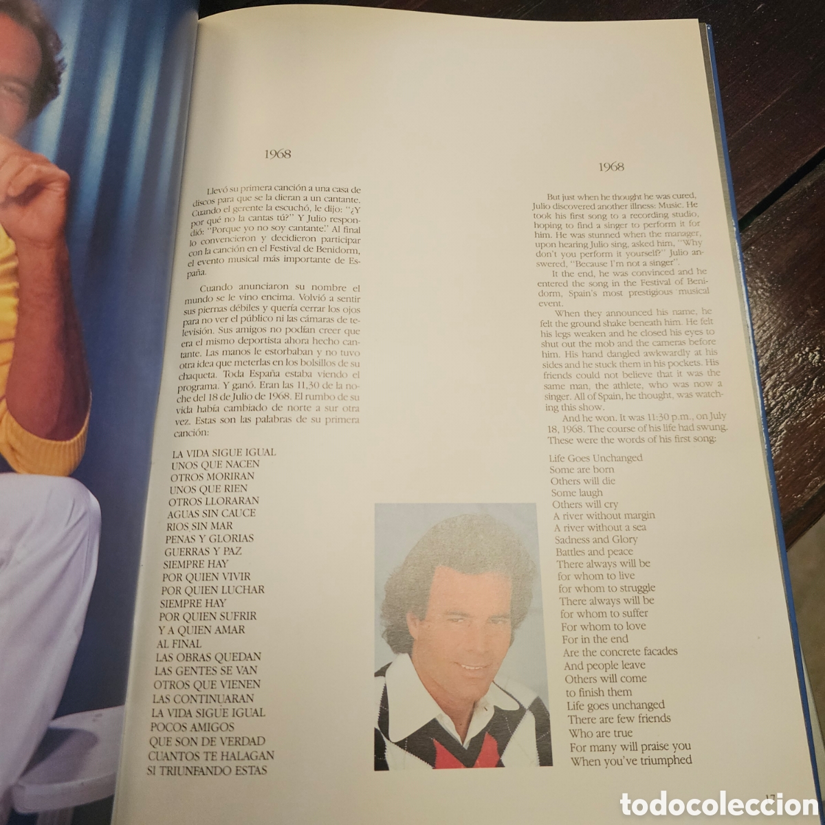 Libros de segunda mano: Programa de gira de conciertos Julio Iglesias 1984 - Foto 6