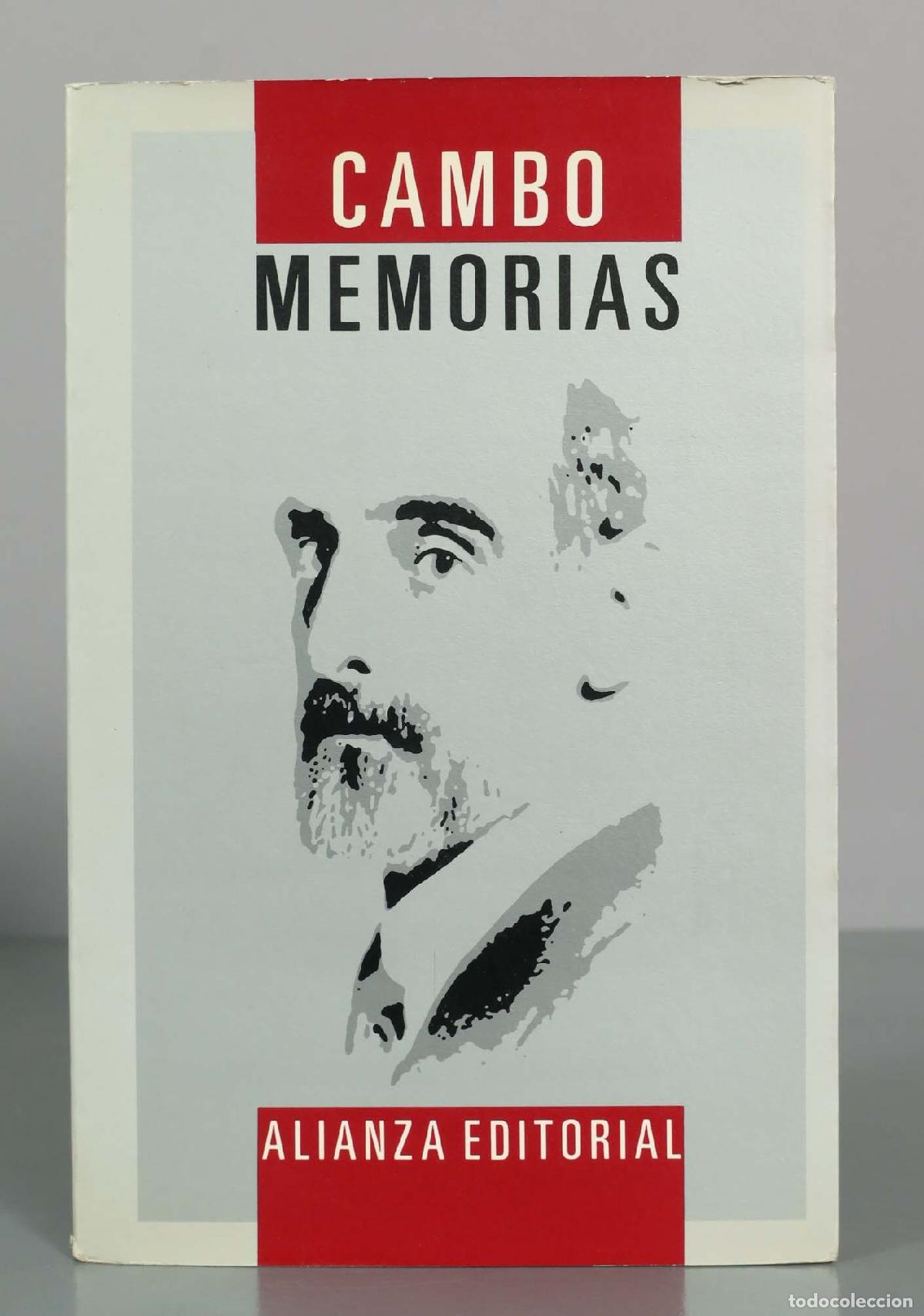 Libros de segunda mano: Memorias - Francesc Camb&oacute; - Alianza Editorial