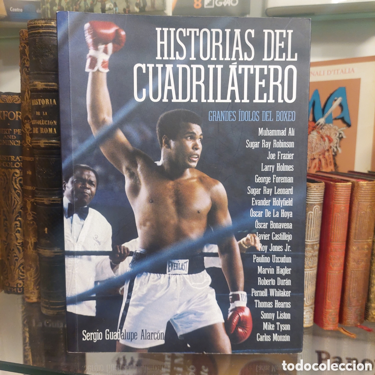 Libros de segunda mano: Historias del cuadrilatero. Grandes idolos del boxeo. Sergio Guadalupe Alarcon
