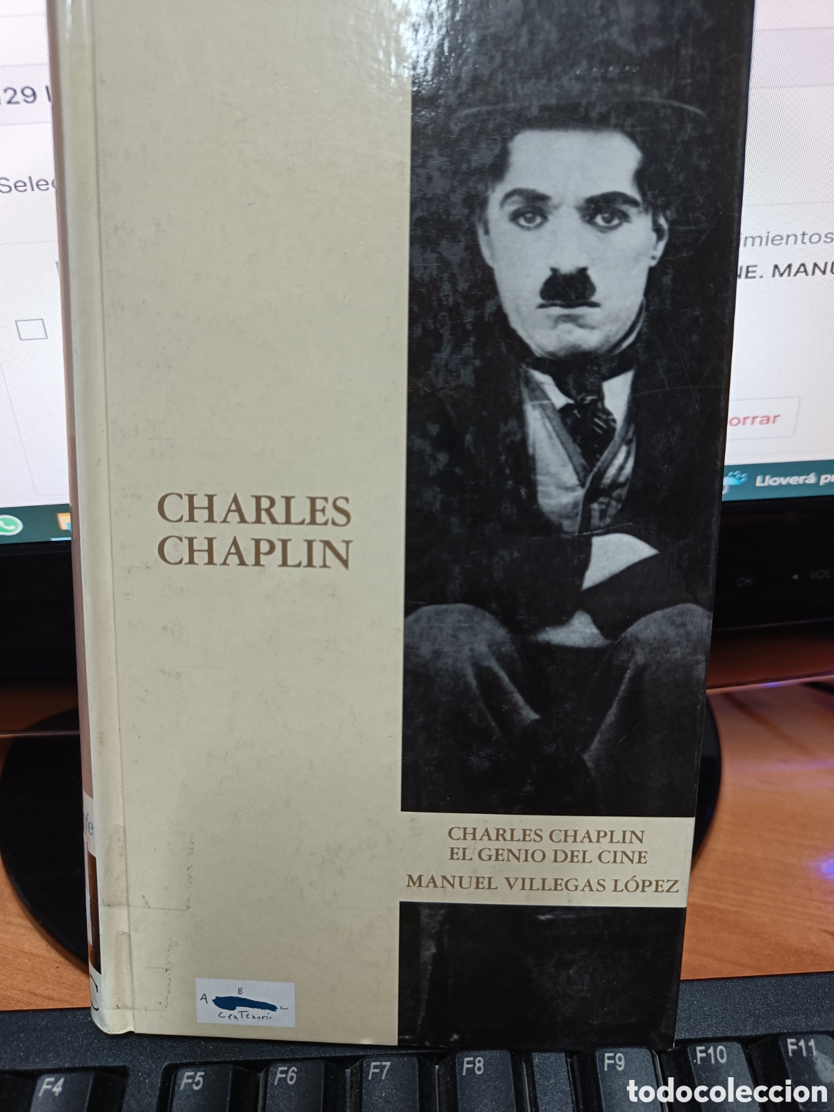 Libros de segunda mano: CHARLES CHAPLIN, EL GENIO DEL CINE. MANUEL VILLEGAS L&Oacute;PEZ. PROTAGONISTAS DEL SIGLO XX. ABC
