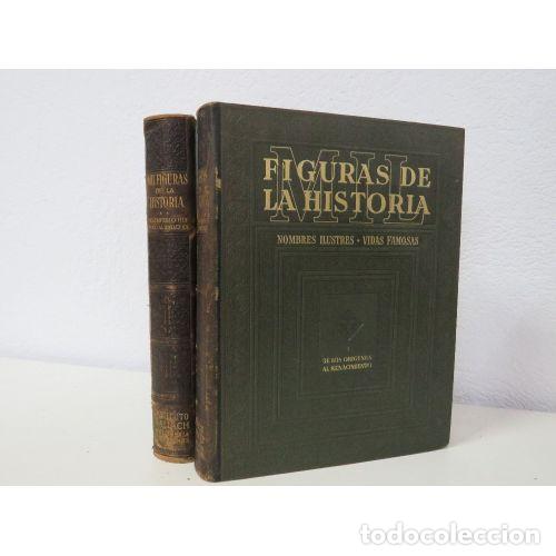 Libri di seconda mano: MIL FIGURAS de la HISTORIA. NOMBRES ILUSTRES. VIDAS FAMOSAS. TOMO I y TOMO II - VICENTE VIVES JAI...