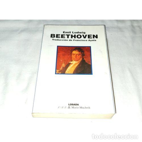 Libros de segunda mano: EMIL LUDWIG BEETHOVEN(PRIMERA EDICI&Oacute;N EDITORIAL LOSADA) - Sin Especificar - Sin Especificar