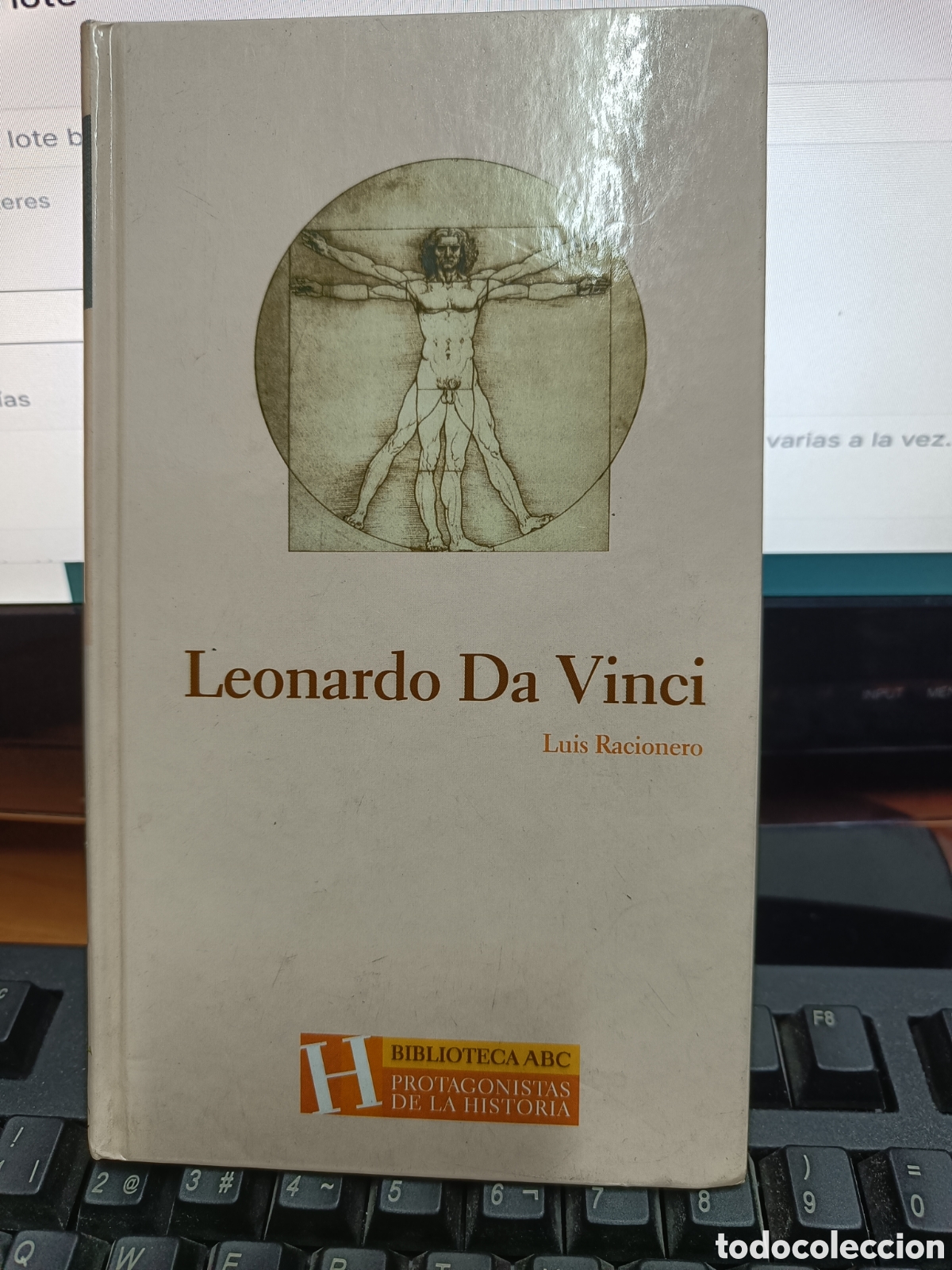 Libros de segunda mano: LEONARDO DA VINCI. LUIS RACIONERO. PROTAGONISTAS DE LA HISTORIA. ABC - Foto 1