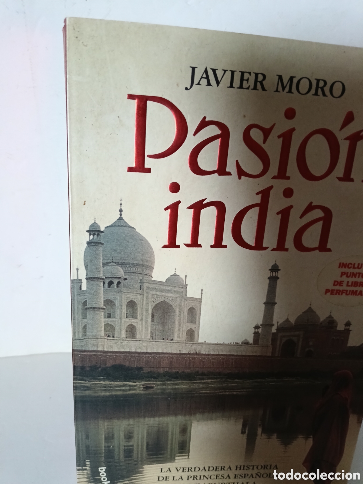 Libros de segunda mano: PASI&Oacute;N INDIA Javier Moro - Foto 1